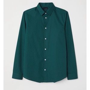 Men’s Green Premium Cotton Shirt